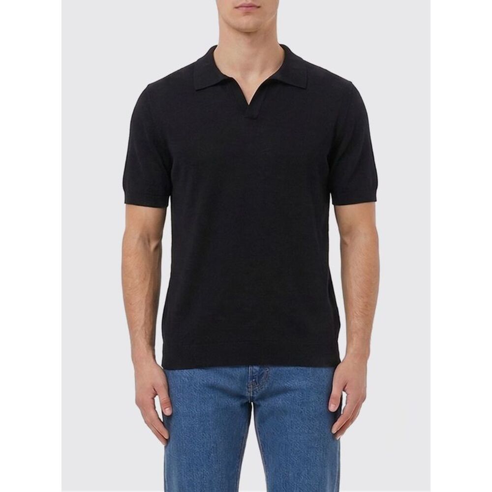Tagliatore Polo Shirt Men Black
